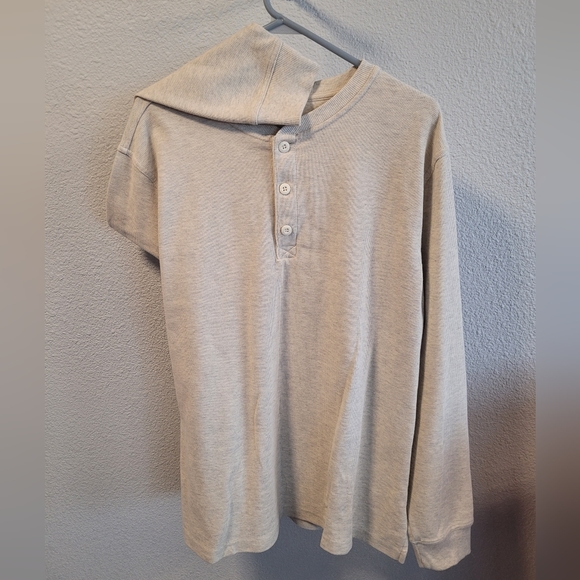 Men's LL Bean Waffle Knit Long Sleeve in Large - Picture 1 of 6
